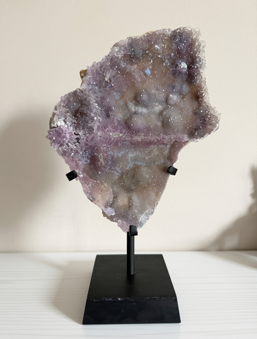 Flower Amethyst on Stand